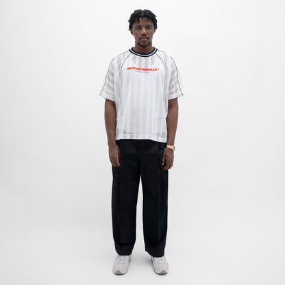 ButNotReally™ Graphic Mesh Oversized Tee