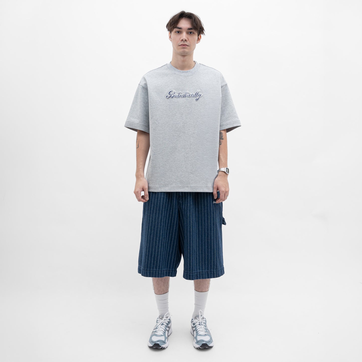 ButNotReally™ Graphic Interlock Oversized Tee