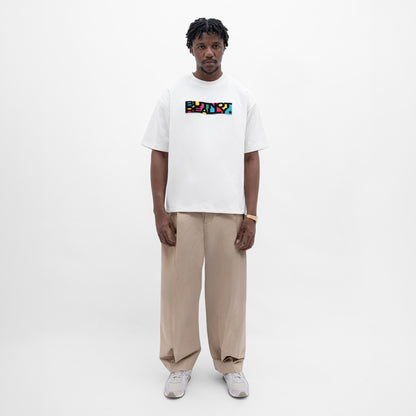 ButNotReally™ Graphic Interlock Oversized Tee
