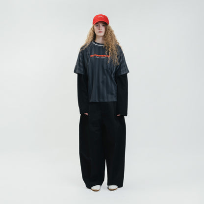 ButNotReally™ Graphic Mesh Oversized Tee