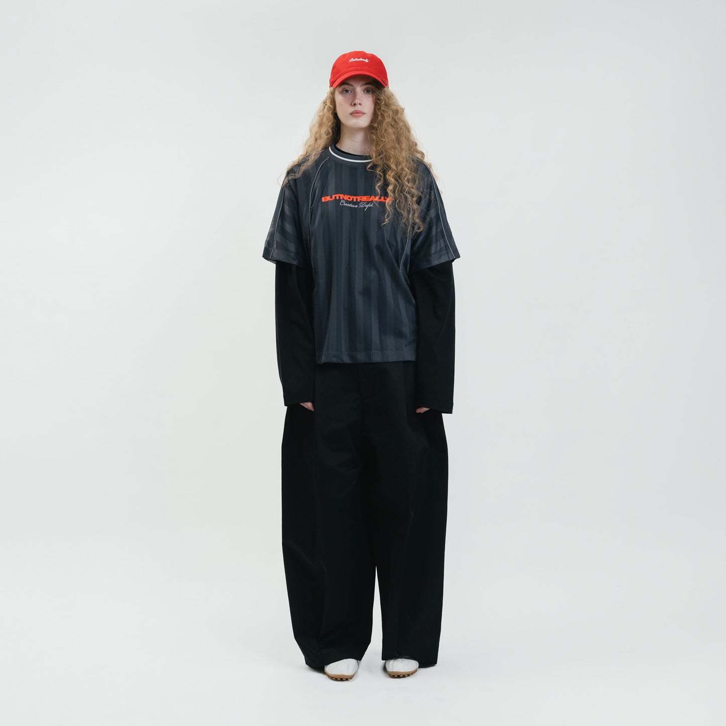 ButNotReally™ Core Cotton Wide Pleated Pants