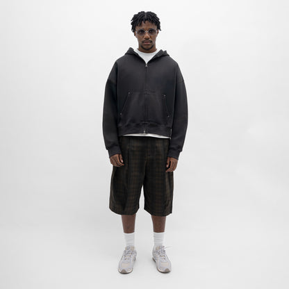 ButNotReally™ Core Interlock Oversized Zip Up Hoodie