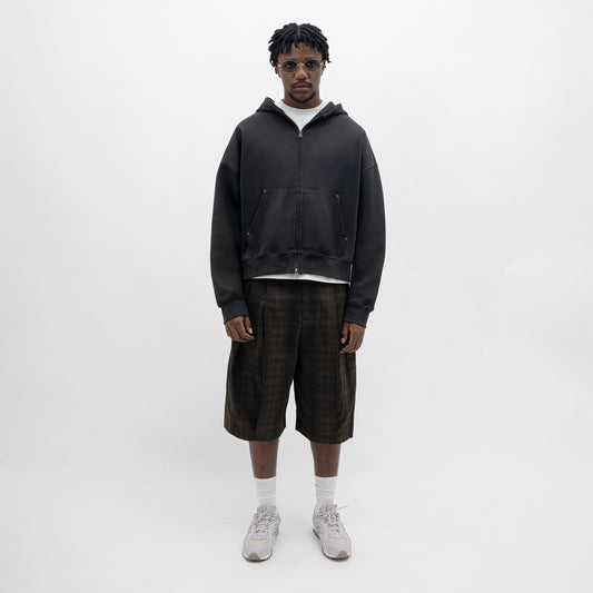 ButNotReally™ Core Interlock Oversized Zip Up Hoodie