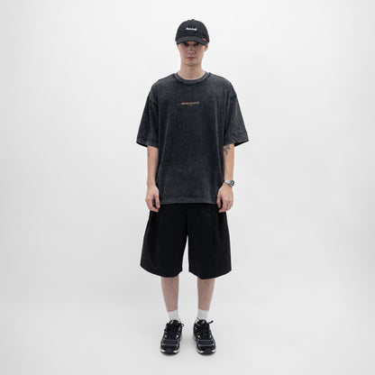 ButNotReally™ Stone-Washed Graphic Oversized Tee