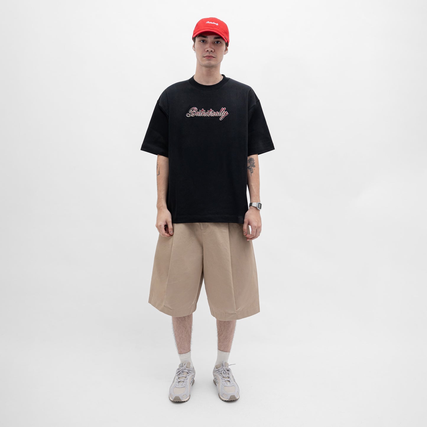 ButNotReally™ Graphic Interlock Oversized Tee