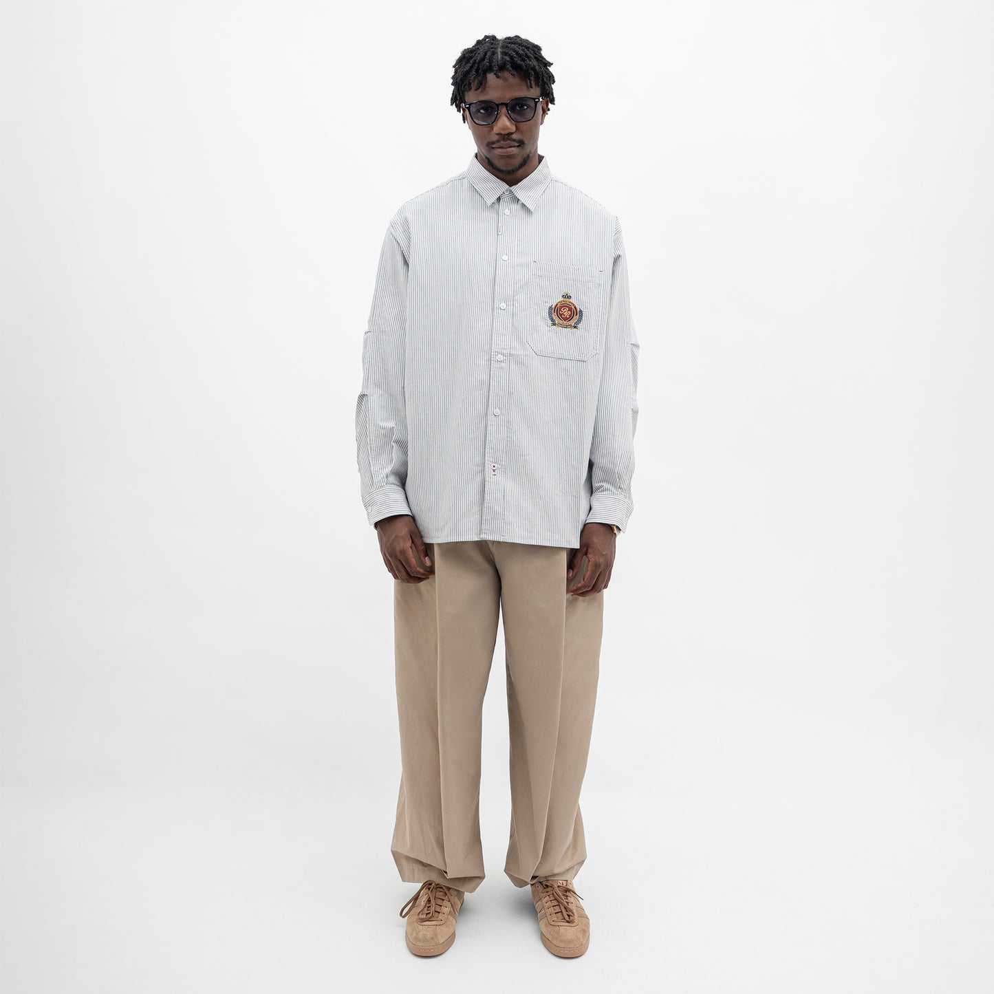 ButNotReally™ Oxford Oversized Long Sleeves Work Shirt
