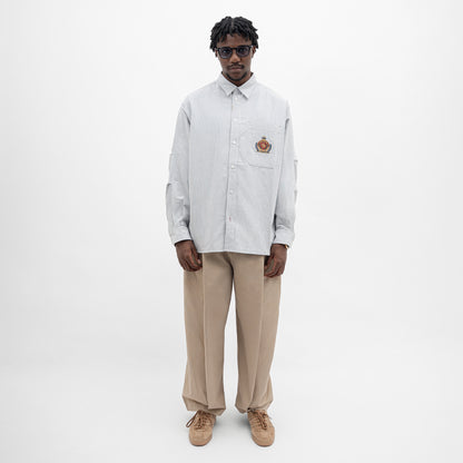ButNotReally™ Oxford Oversized Long Sleeves Work Shirt