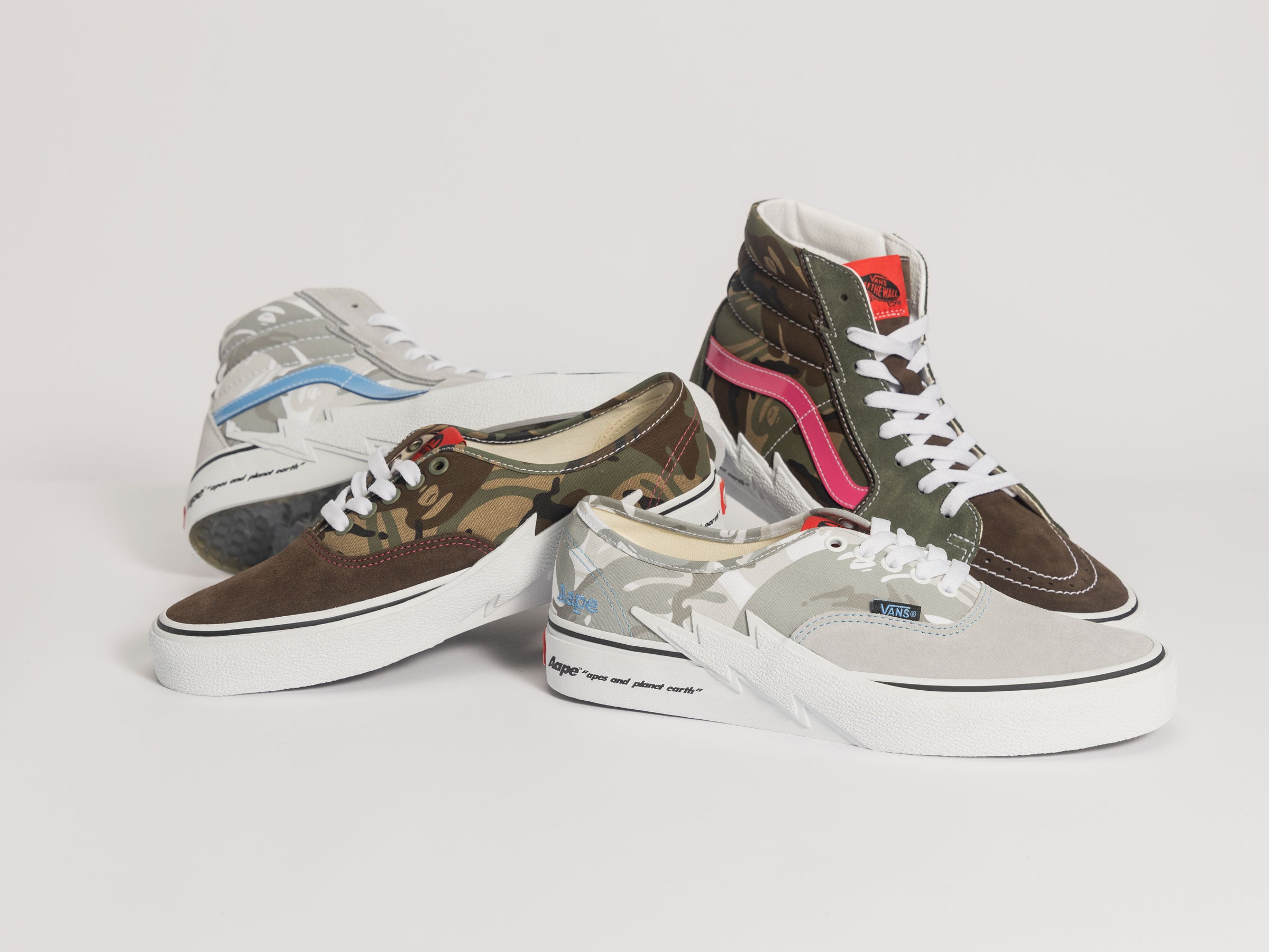 VANS PARTNERS WITH AAPE TO RELEASE A NEW COLLECTION FOR STREET CULTURE ENTHUSIASTS