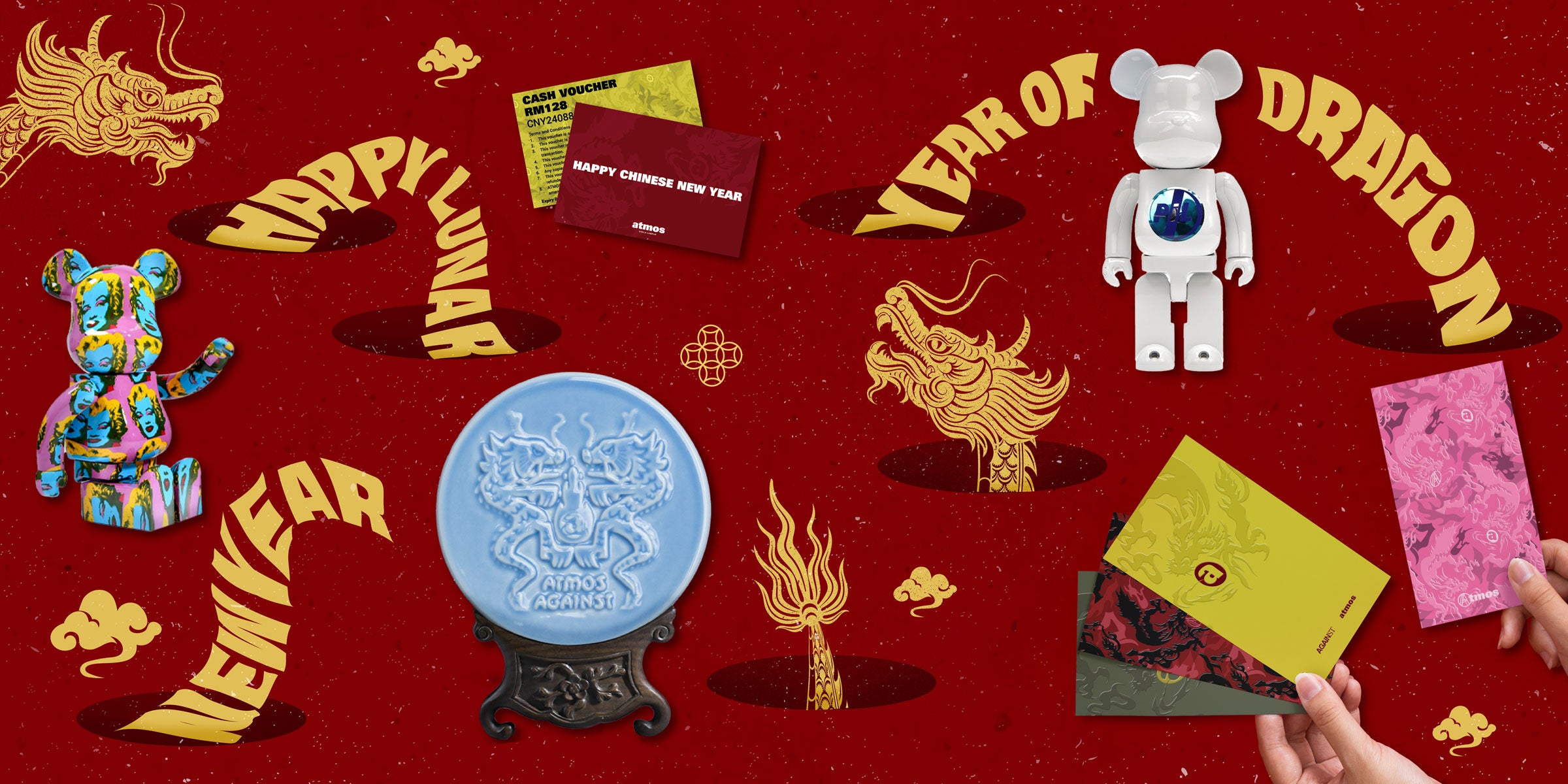 CELEBRATING YEAR OF DRAGON WITH ATMOS KL
