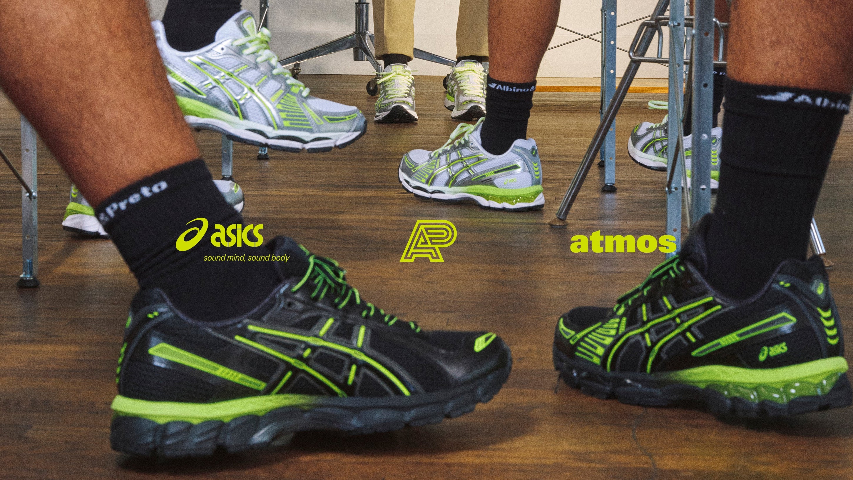 ASICS x atmos x ALBINO & PRETO GEL-KAYANO 12.1
