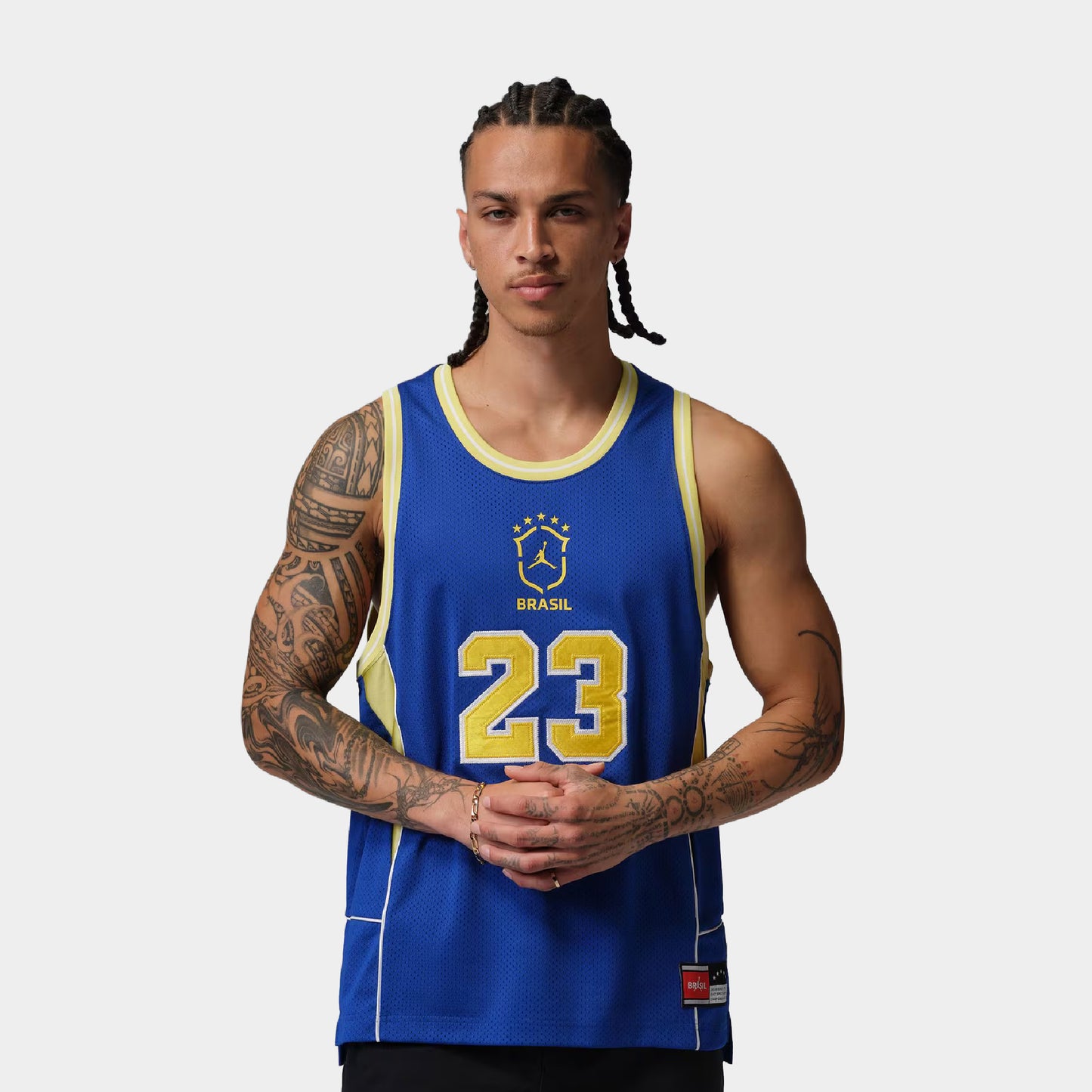 Brasil Futebol x Jordan Essentials Mesh Jersey