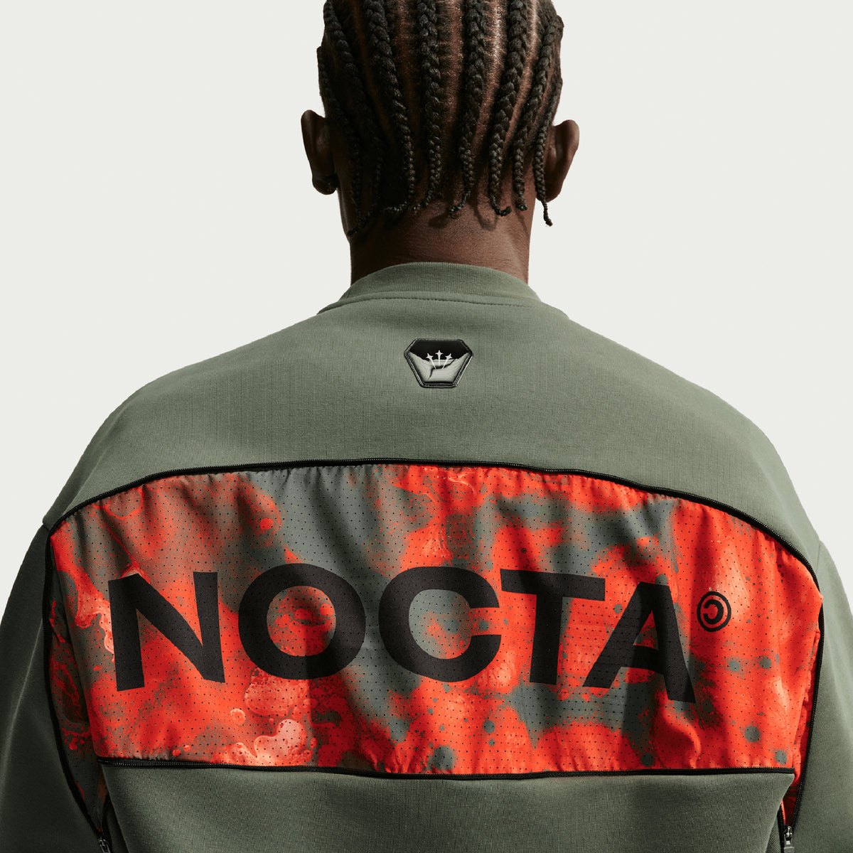 Nike x NOCTA Trapeziud-Cut Crew-Neck Sweatshirt