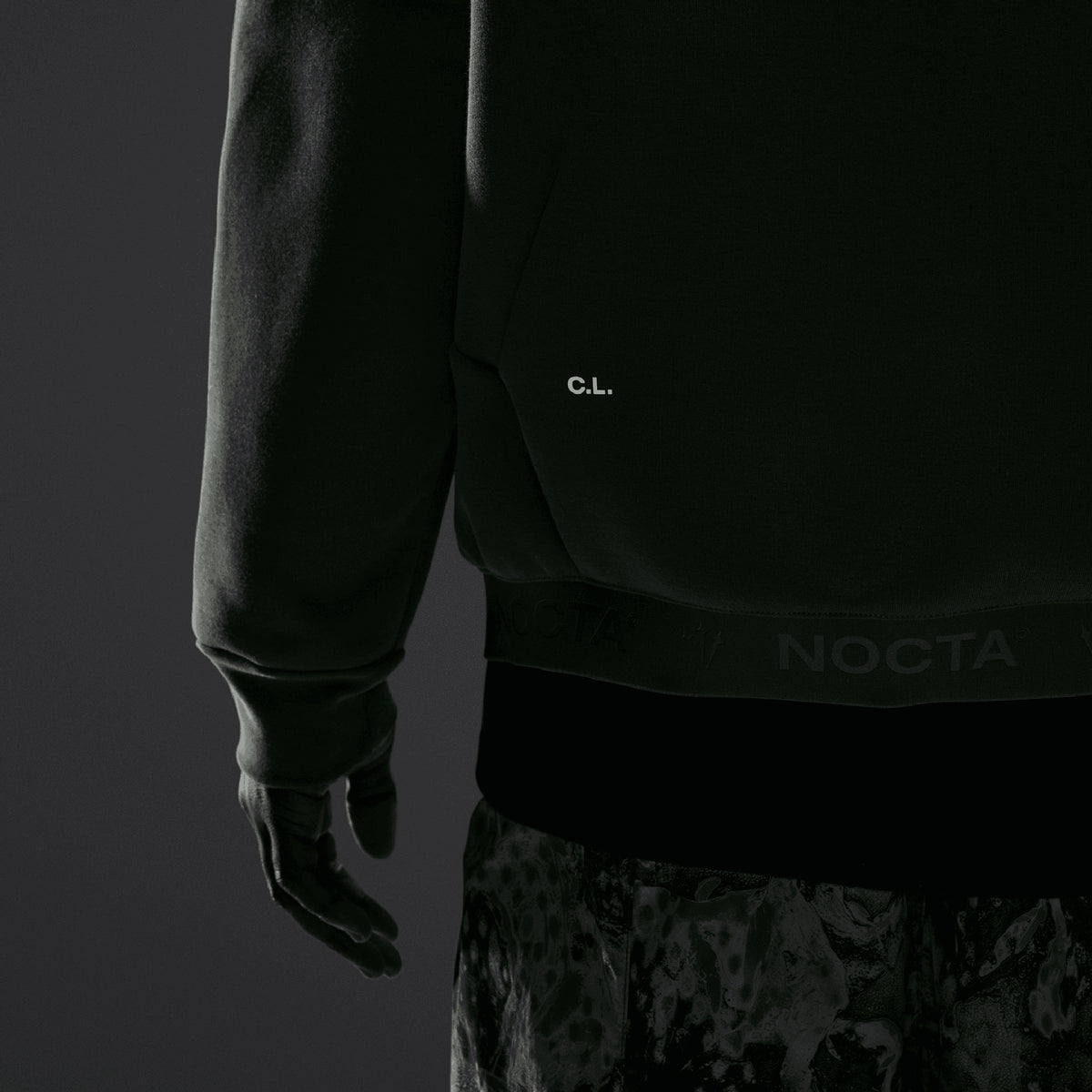 Nike x NOCTA Trapeziud-Cut Crew-Neck Sweatshirt