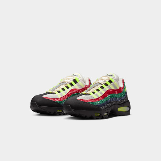 Nike Air Max 95 Big Bubble "Volt and University Red"