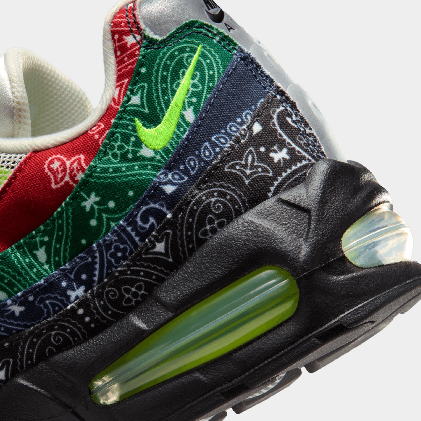 Nike Air Max 95 Big Bubble "Volt and University Red"