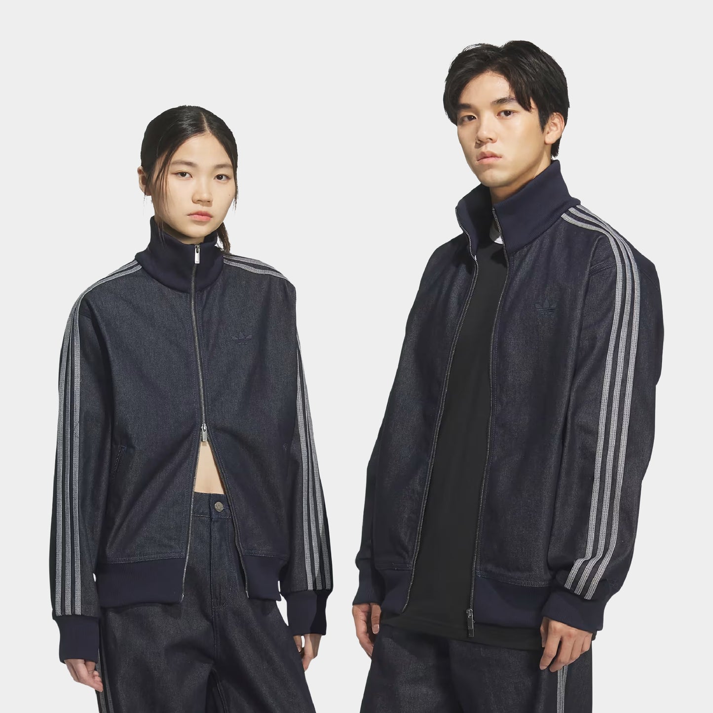 adidas Originals Denim Firebird Track Top