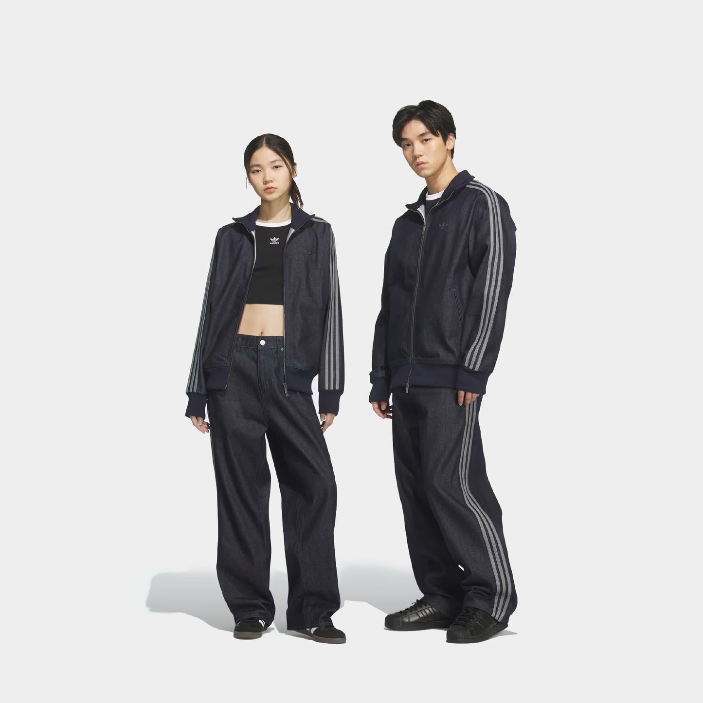 adidas Originals Denim Firebird Track Pants