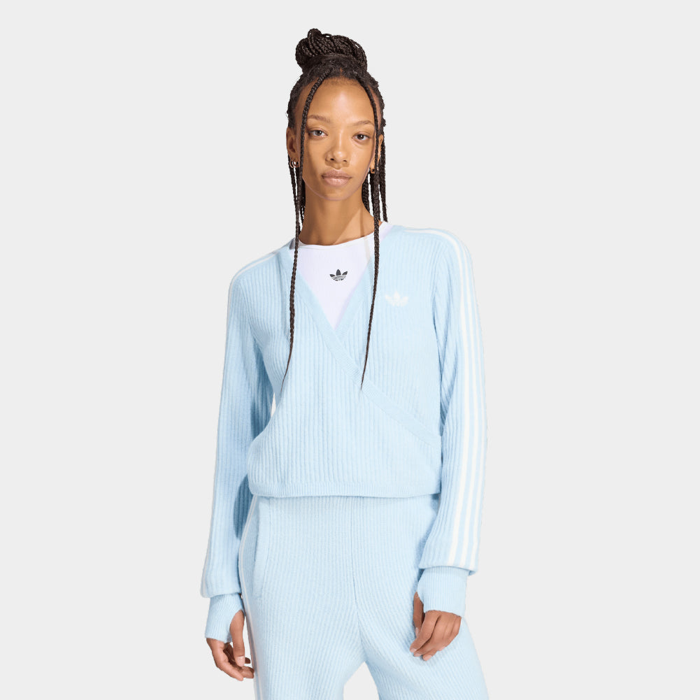 adidas Originals Knitted Wrap Around Cardigan by JENNIE