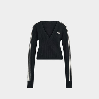 adidas Originals Knitted Wrap Around Cardigan by JENNIE