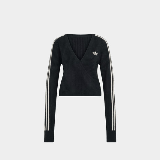 adidas Originals Knitted Wrap Around Cardigan by JENNIE