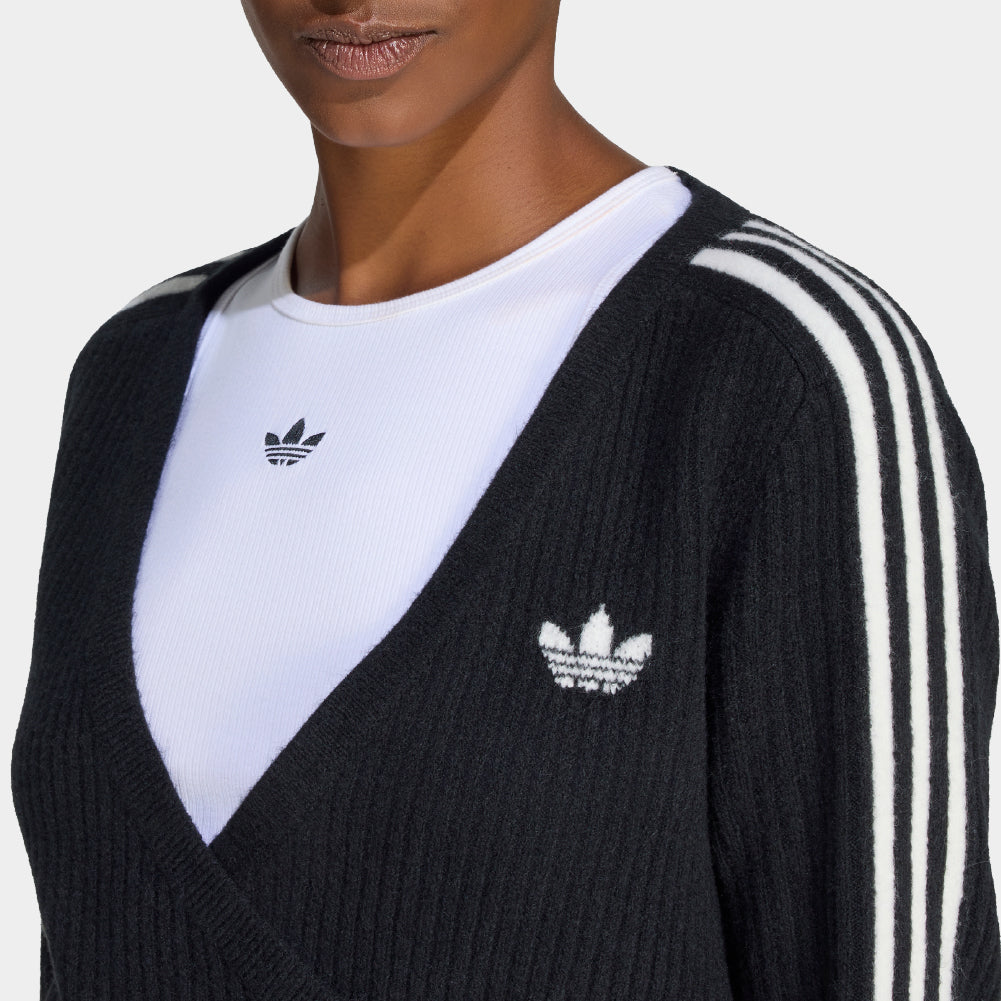 adidas Originals Knitted Wrap Around Cardigan by JENNIE