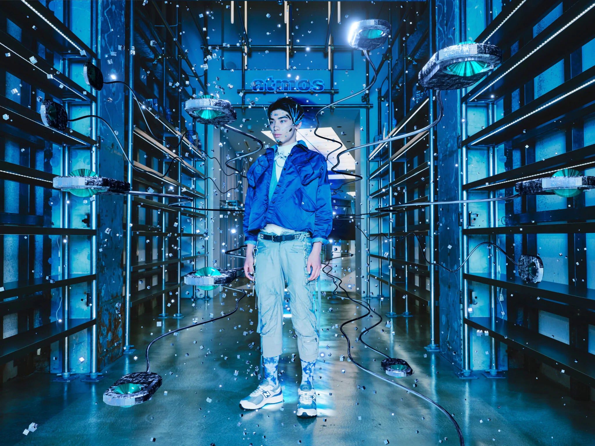 NEW BALANCE X ATMOS 2002R "CYBERNETICS BLUE"