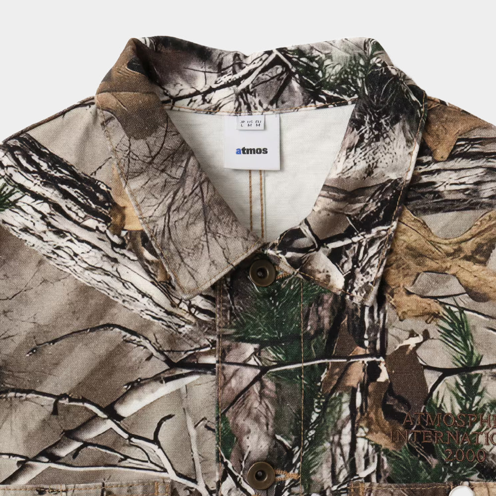 atmos Tree Camo Pattern Coverall Jacket