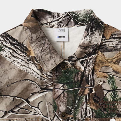 atmos Tree Camo Pattern Coverall Jacket