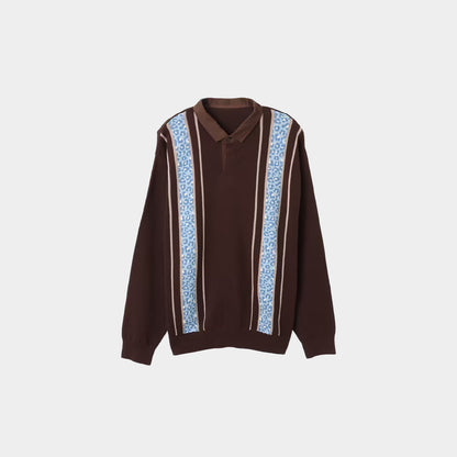 atmos Knit Long Sleeve Rugby Shirt