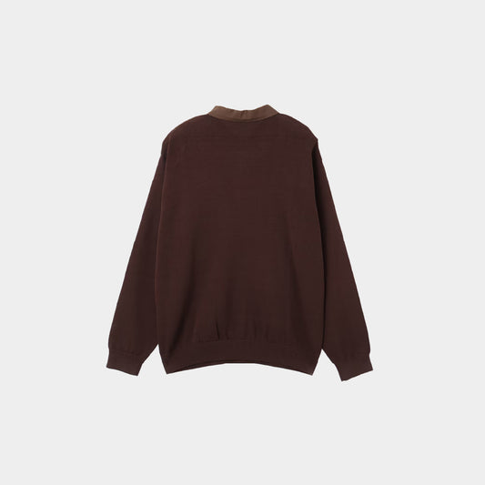 atmos Knit Long Sleeve Rugby Shirt
