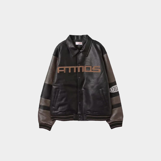 atmos x Honda Synthesis Leather Jacket