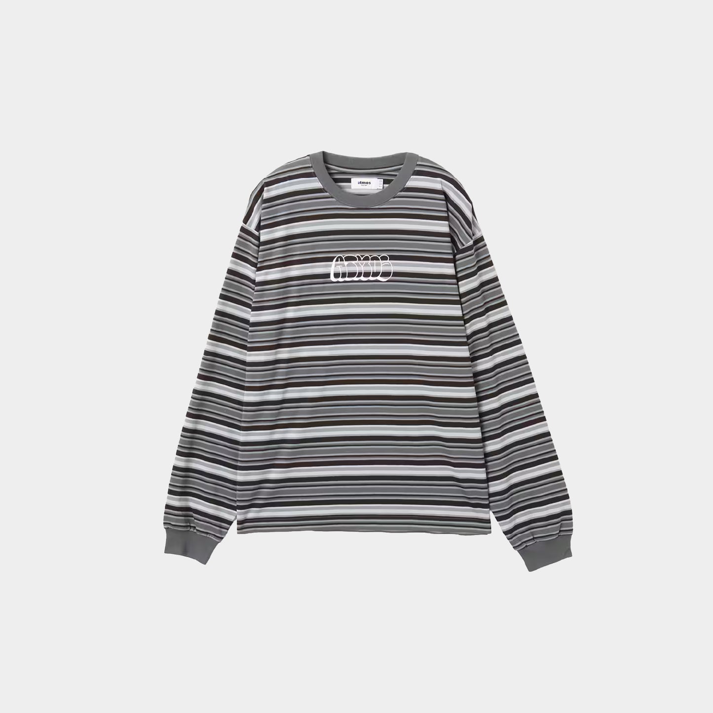 atmos Retro Colorway Border Long Sleeve T-Shirt