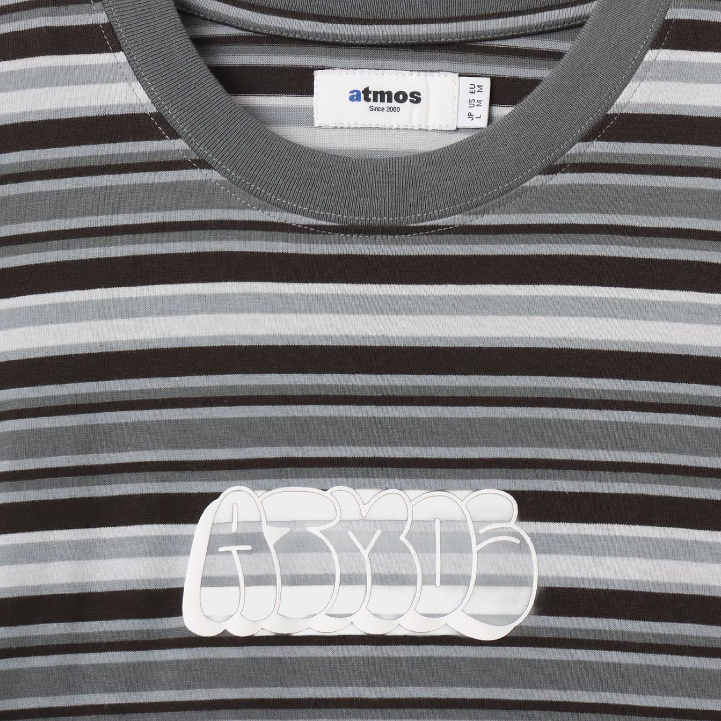 atmos Retro Colorway Border Long Sleeve T-Shirt