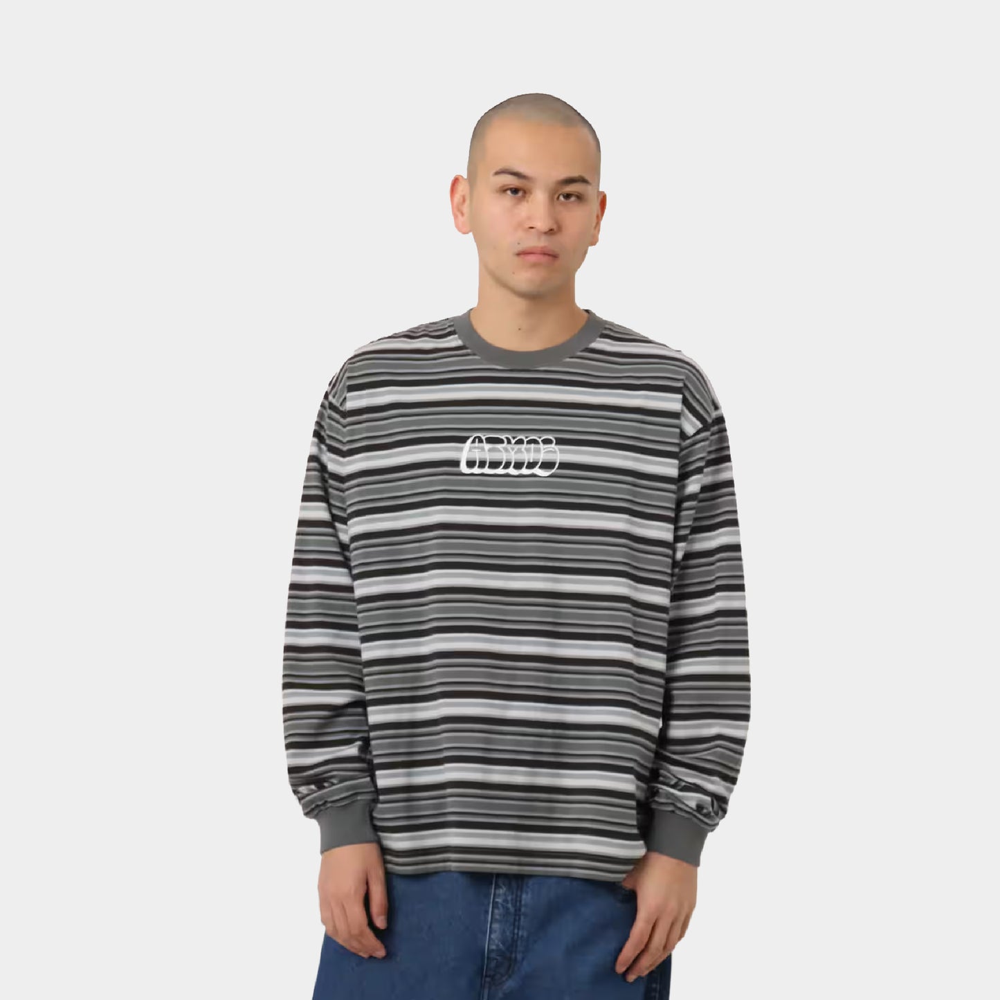 atmos Retro Colorway Border Long Sleeve T-Shirt
