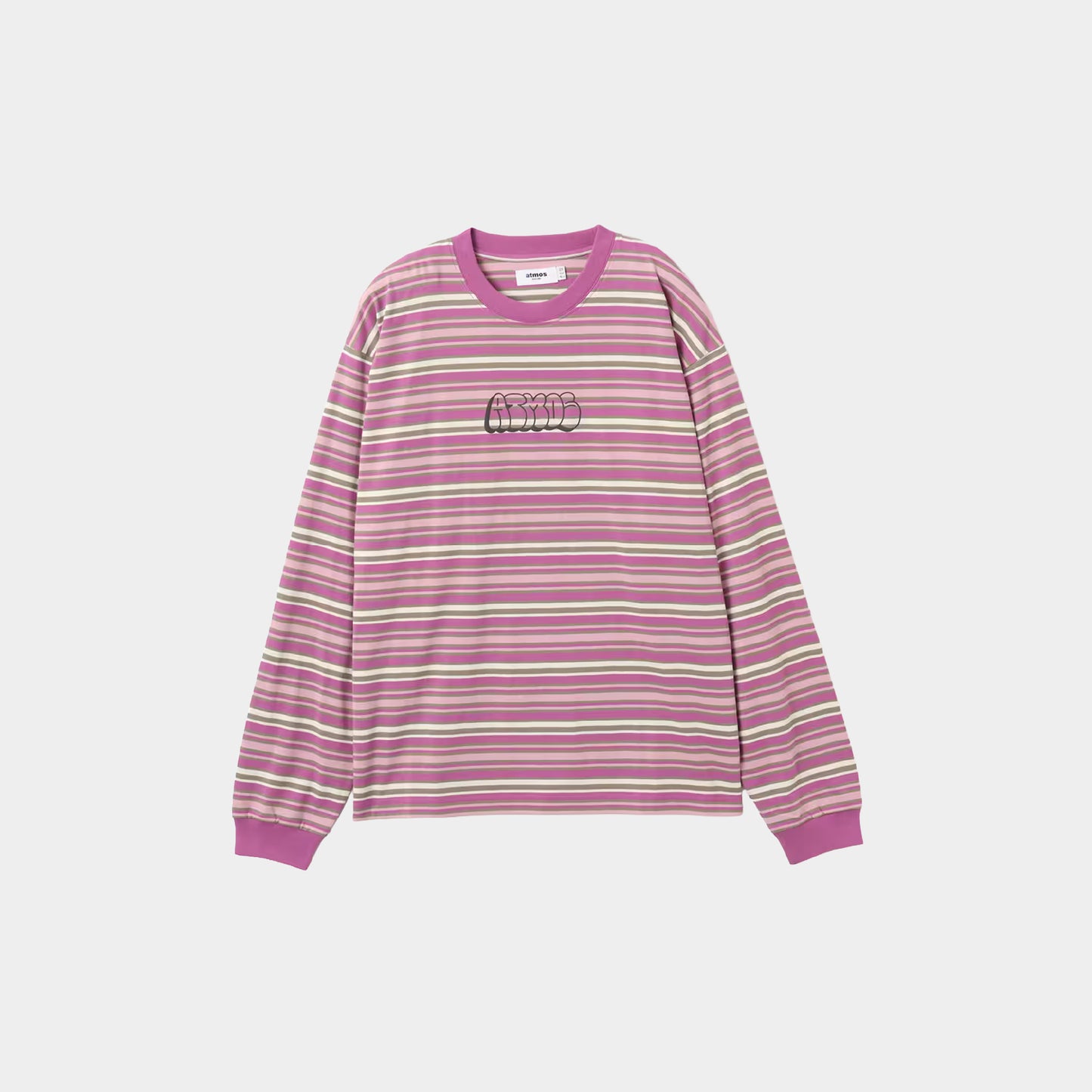 atmos Retro Colorway Border Long Sleeve T-Shirt