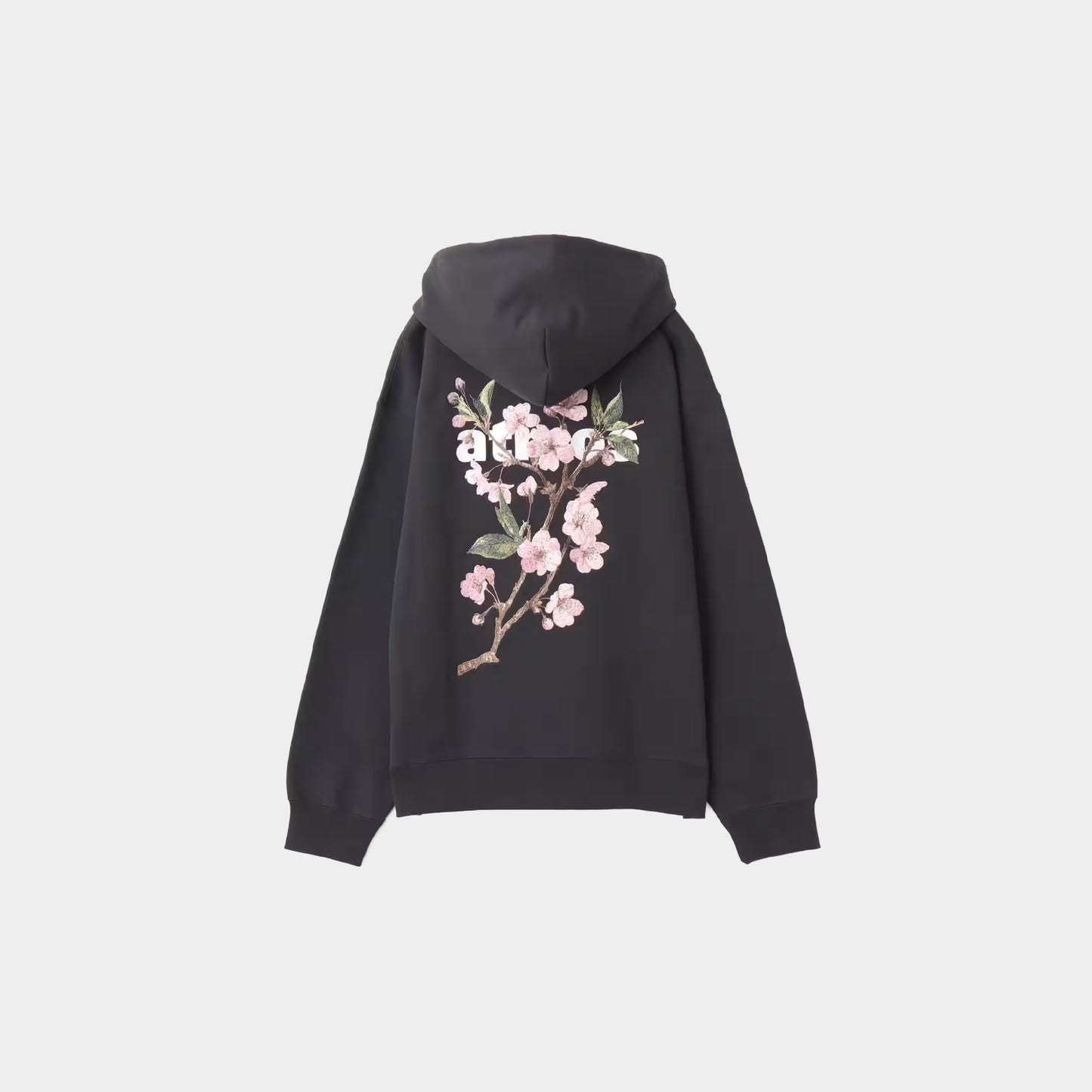 atmos Sakura Motif Zip-up Hooded Sweatshirt