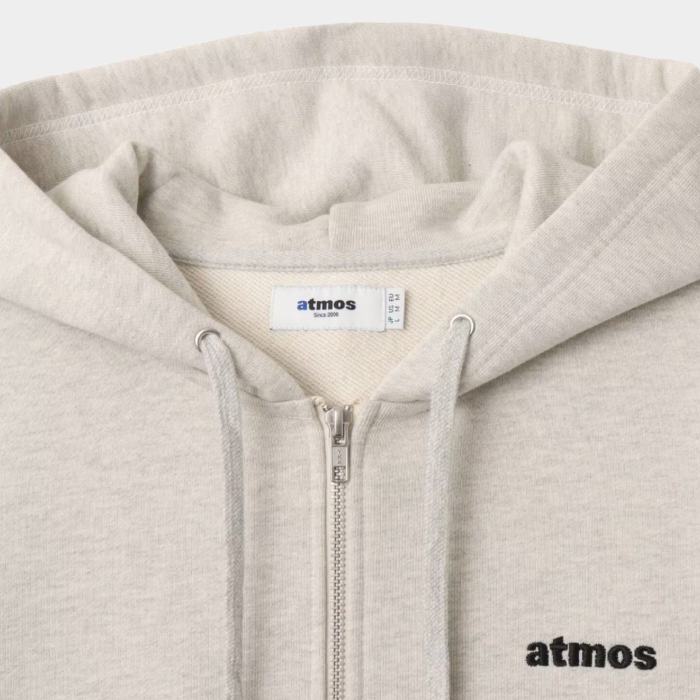 atmos Sakura Motif Zip-up Hooded Sweatshirt