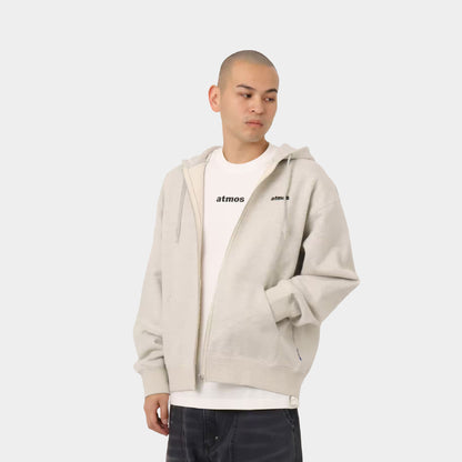 atmos Sakura Motif Zip-up Hooded Sweatshirt