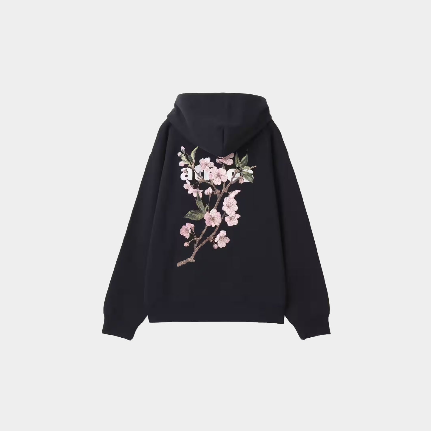 atmos Sakura Motif Zip-up Hooded Sweatshirt