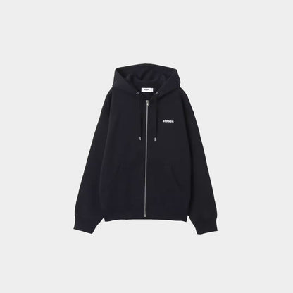 atmos Sakura Motif Zip-up Hooded Sweatshirt