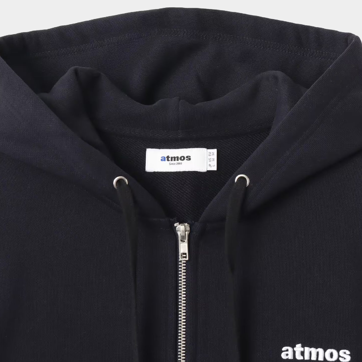 atmos Sakura Motif Zip-up Hooded Sweatshirt