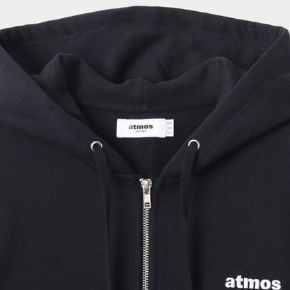atmos Sakura Motif Zip-up Hooded Sweatshirt