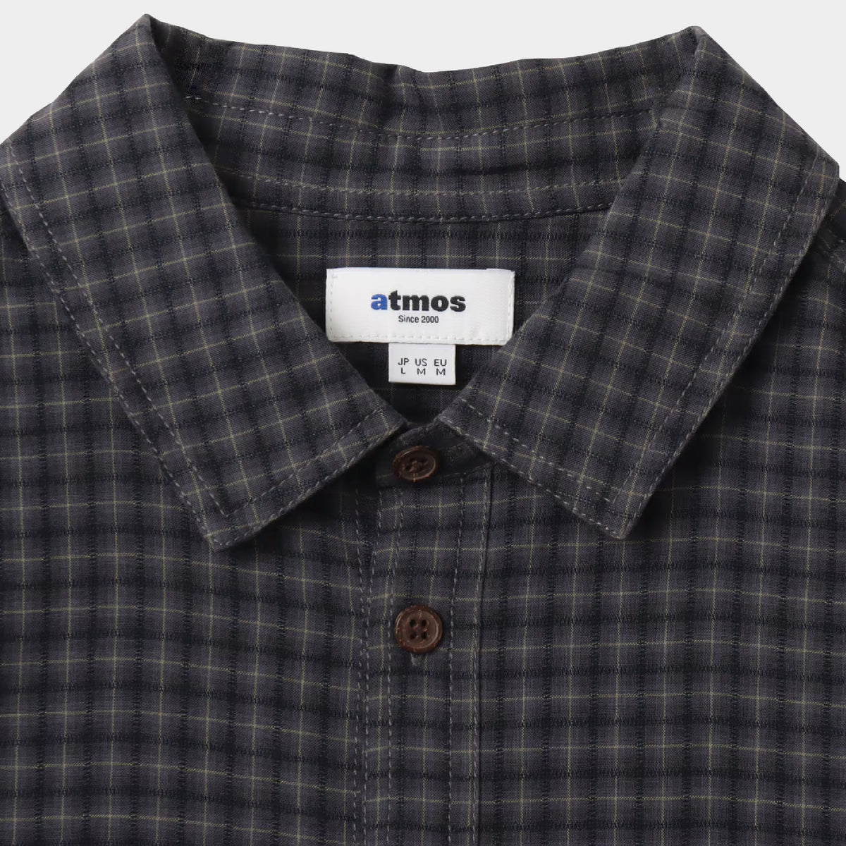 atmos Cotton Dobby Check Shirt