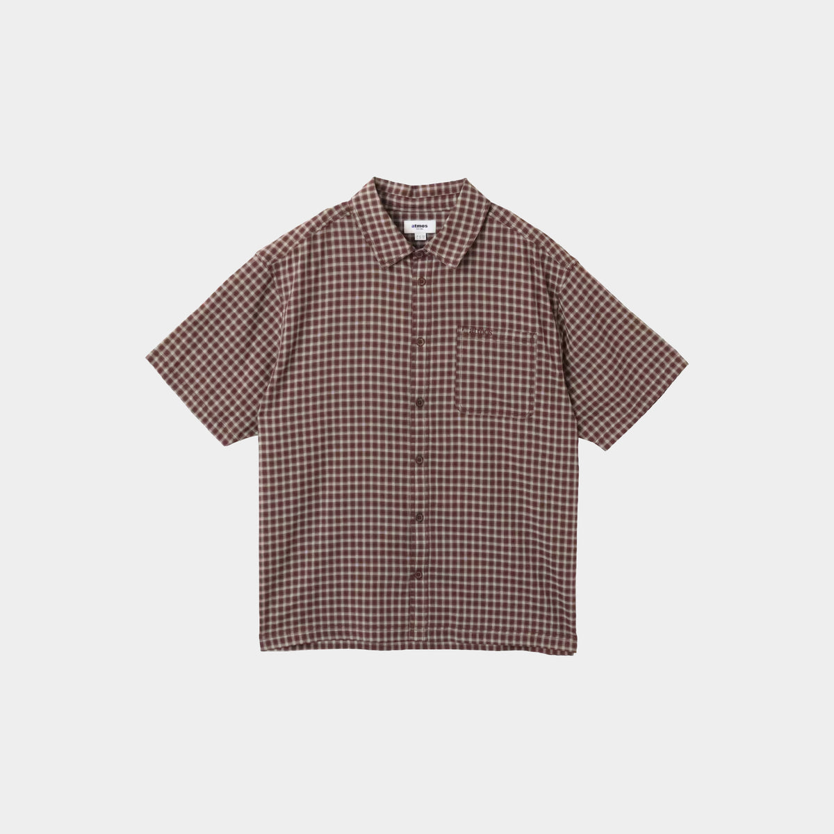 atmos Cotton Dobby Check Shirt