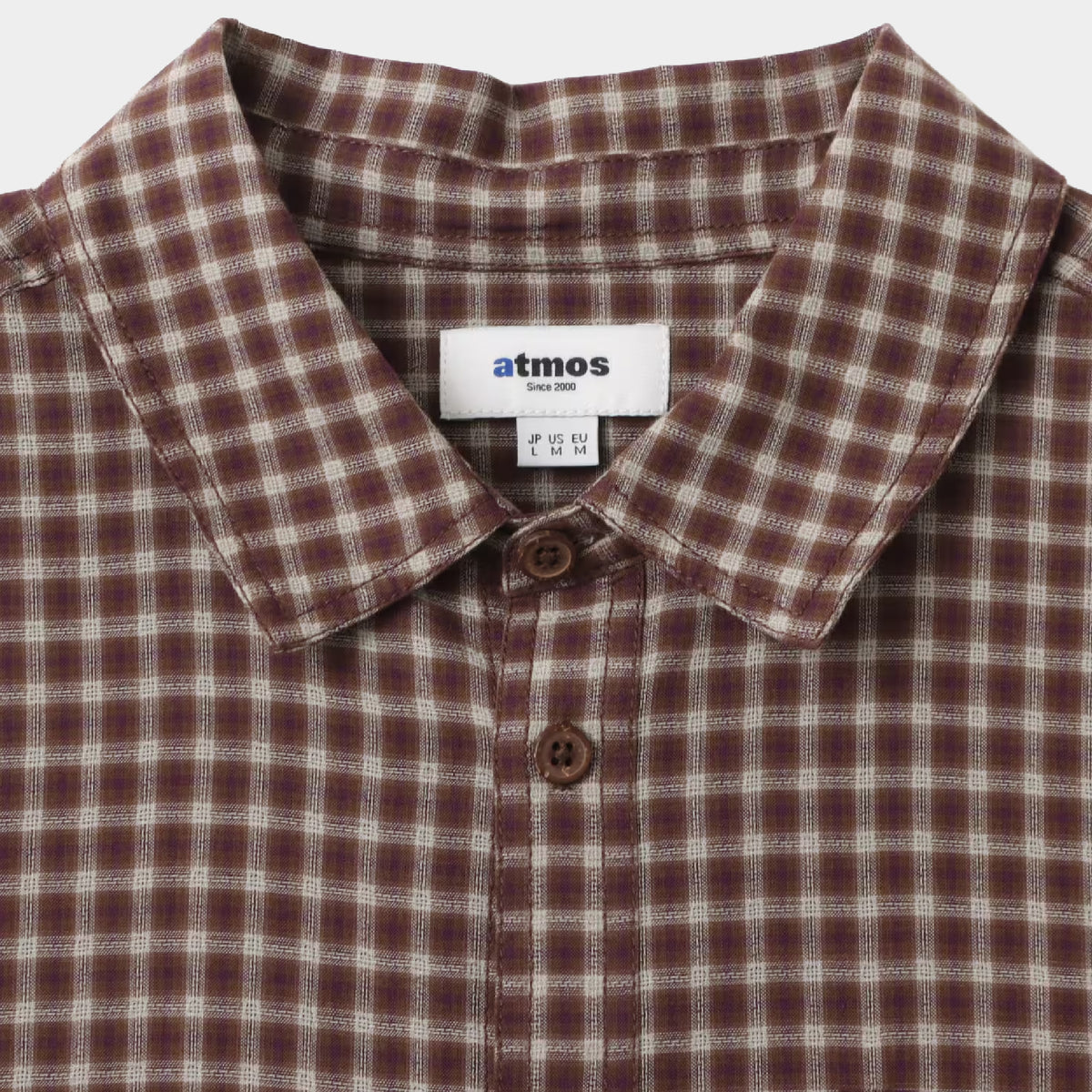 atmos Cotton Dobby Check Shirt