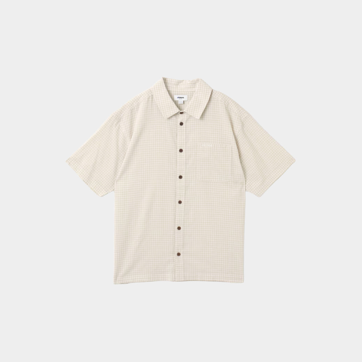 atmos Cotton Dobby Check Shirt