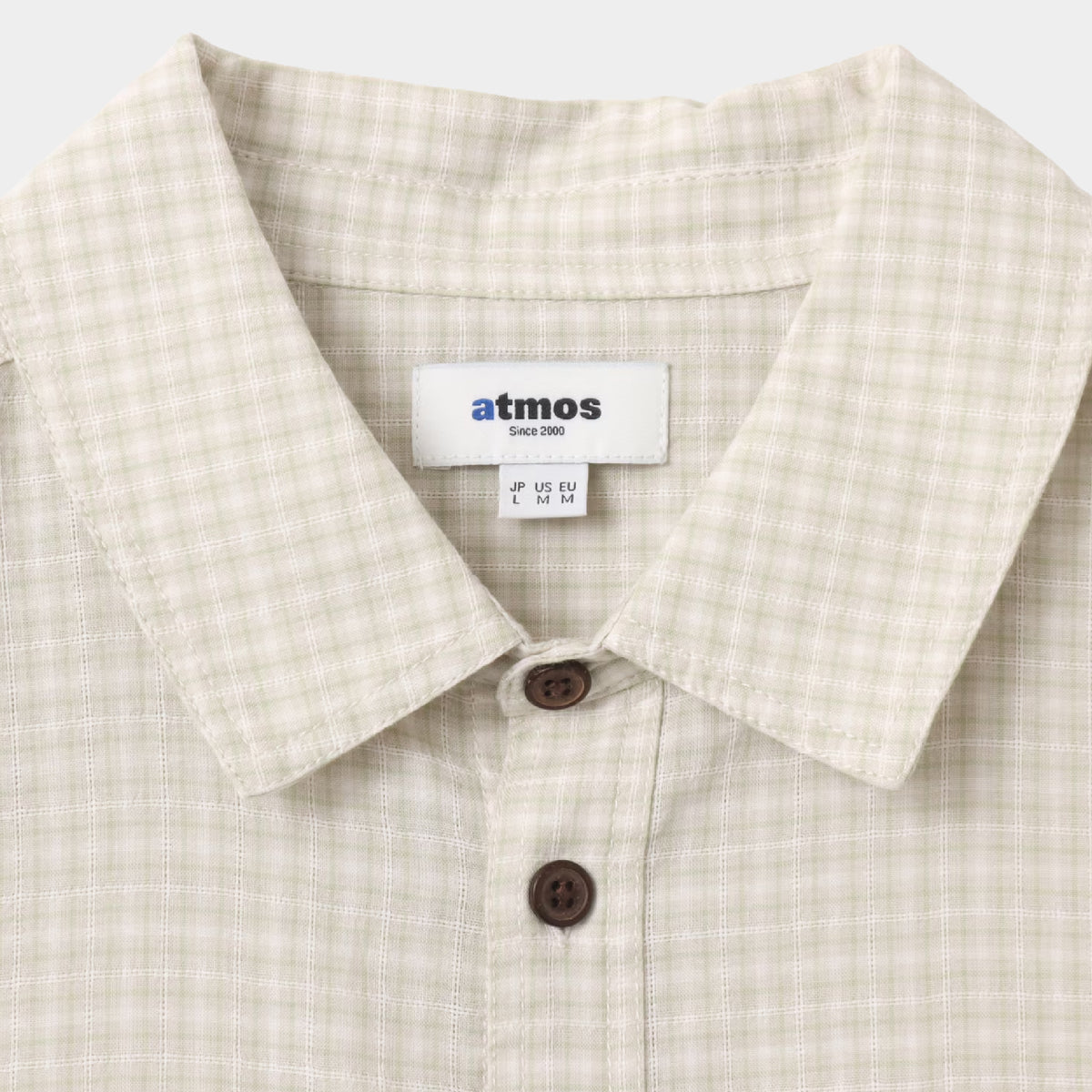 atmos Cotton Dobby Check Shirt