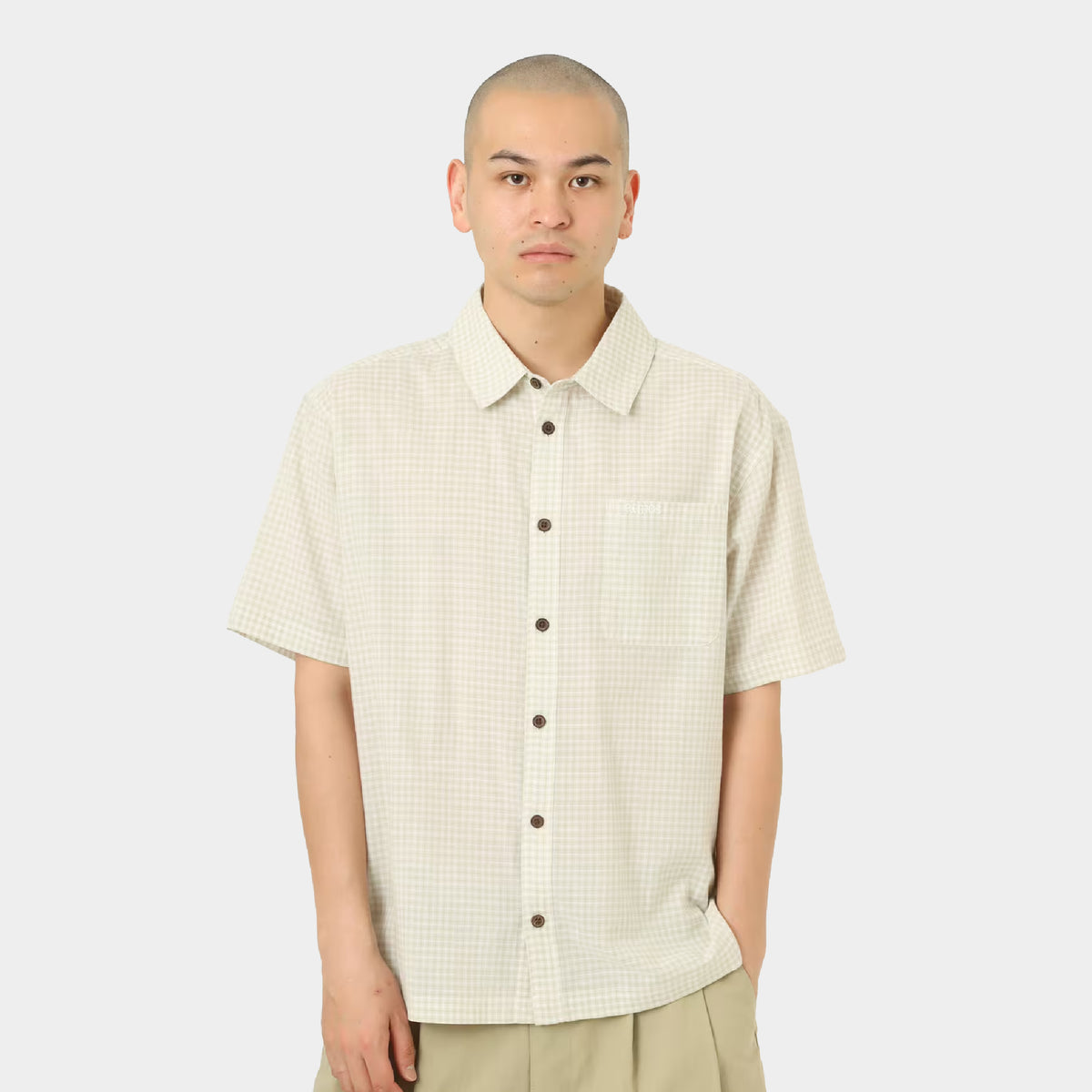 atmos Cotton Dobby Check Shirt
