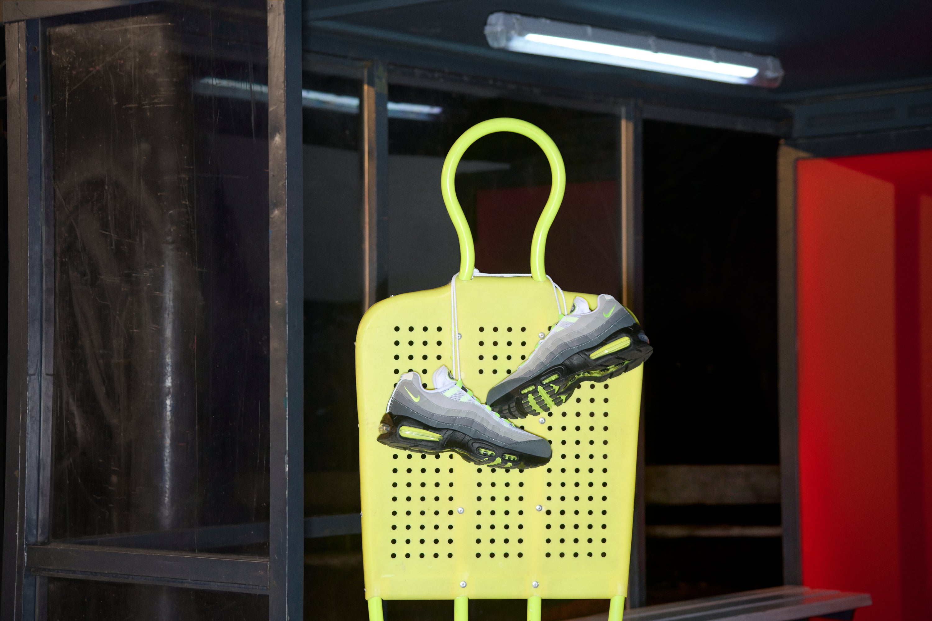 Nike Air Max 95 OG "Neon" featuring COLLISION COURSE 19(95) TO 20(95)