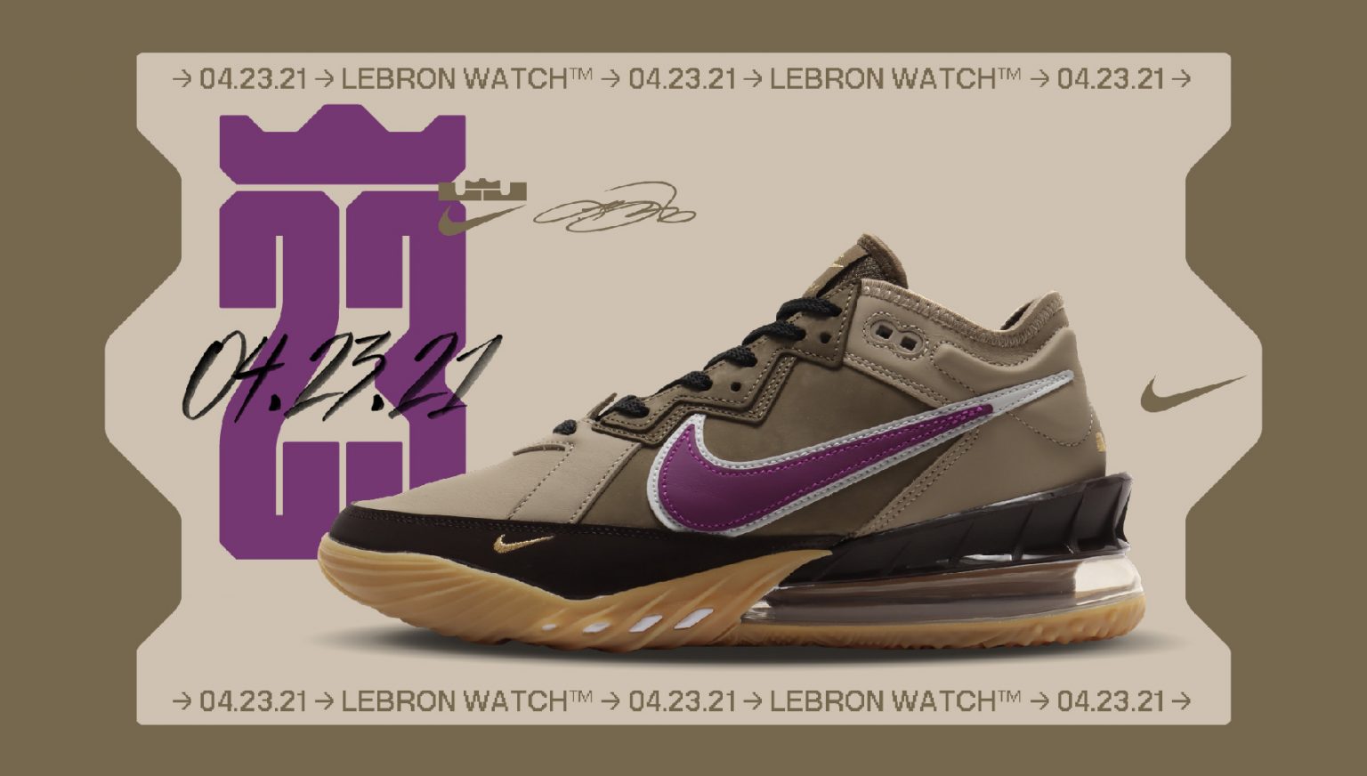 NIKE LEBRON XVIII LOW